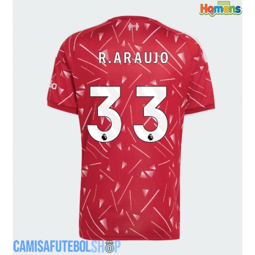 Camisa de time de futebol Liverpool Ronald Araujo #33 Replicas 1º Equipamento 2026-27 Manga Curta